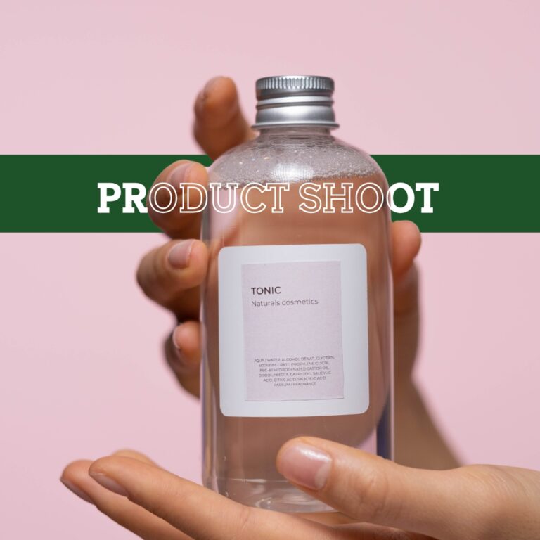 Product shoot setup in a chroma studio in Gurgaon with green screen background, professional lighting, and sharp detailing for clean post-production edits.